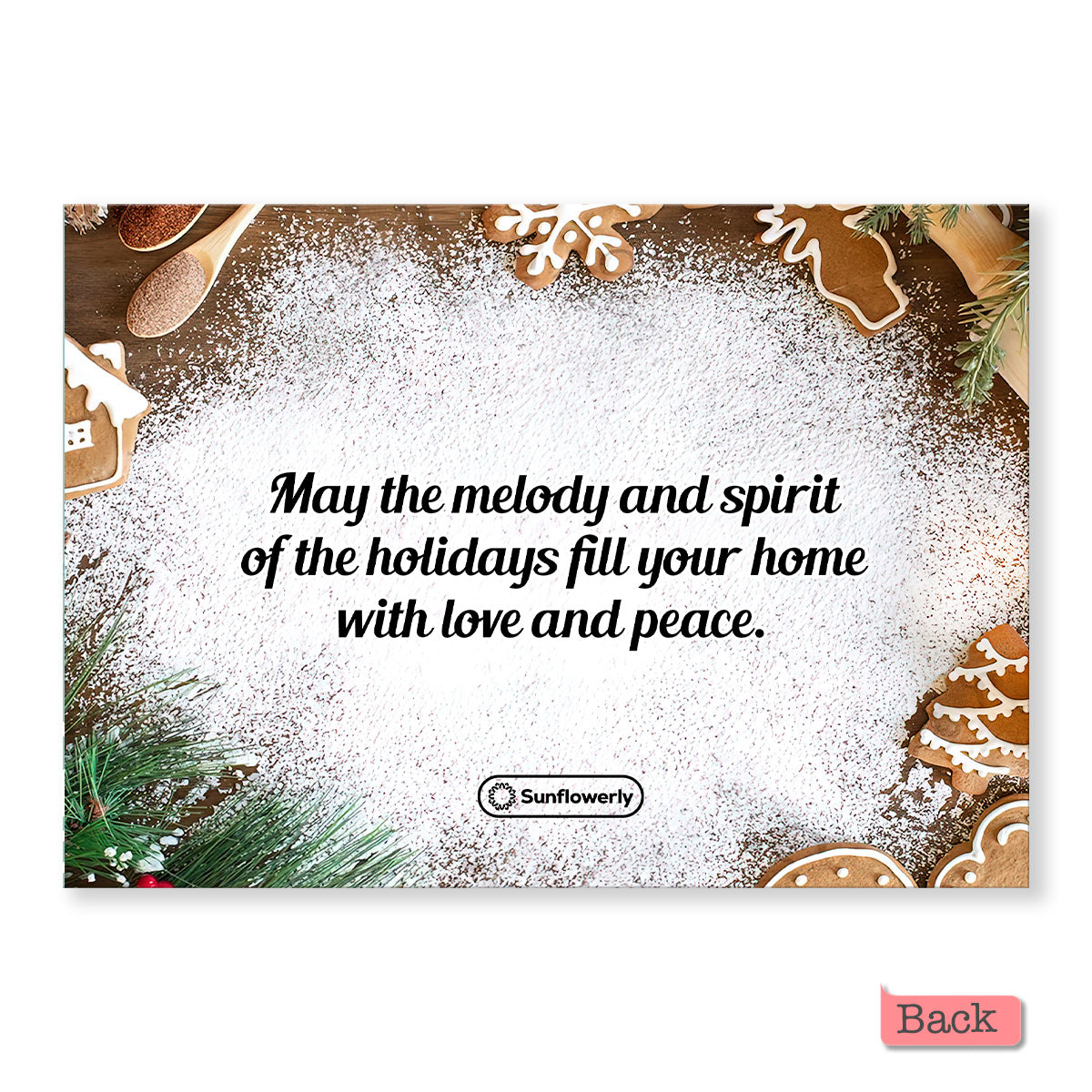 Merry Christmas - Personalized Family Greeting Card