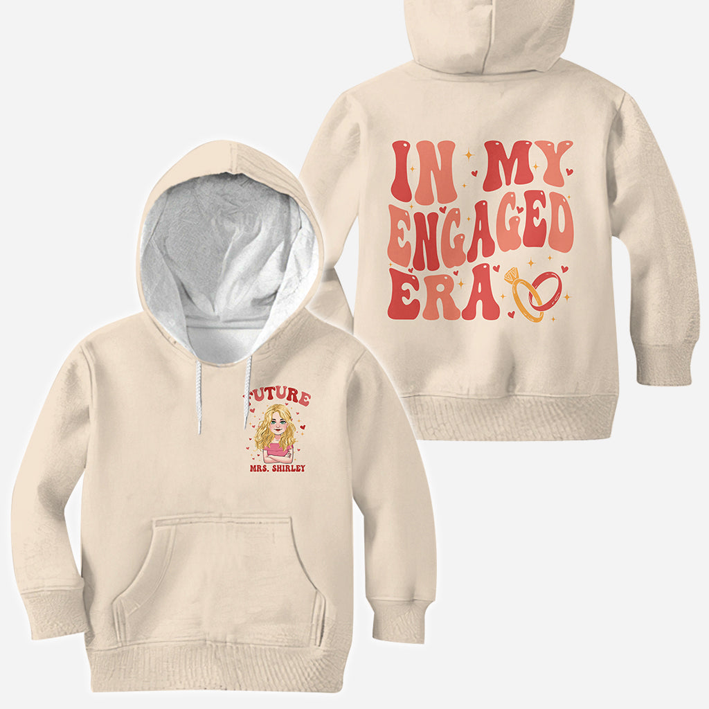 In My Engaged Era - wedding gift for bride - Personalized All Over Shirt