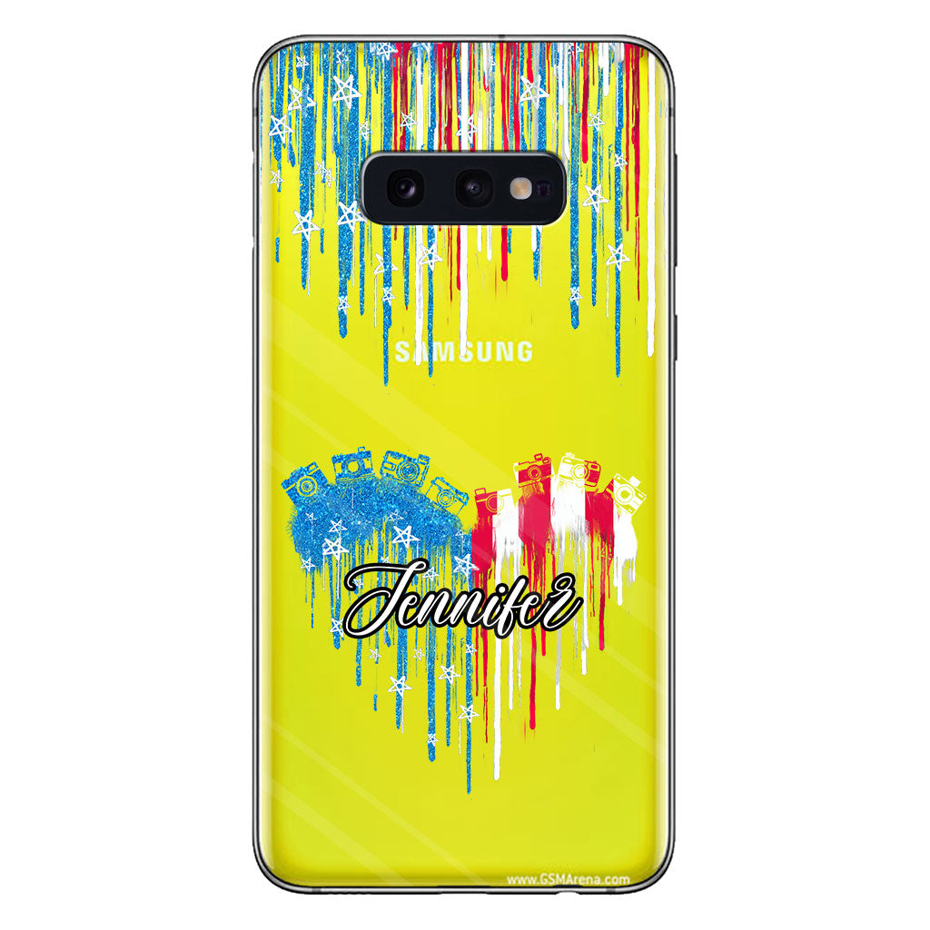 Love Photography - Personalized Photography Clear Phone Case