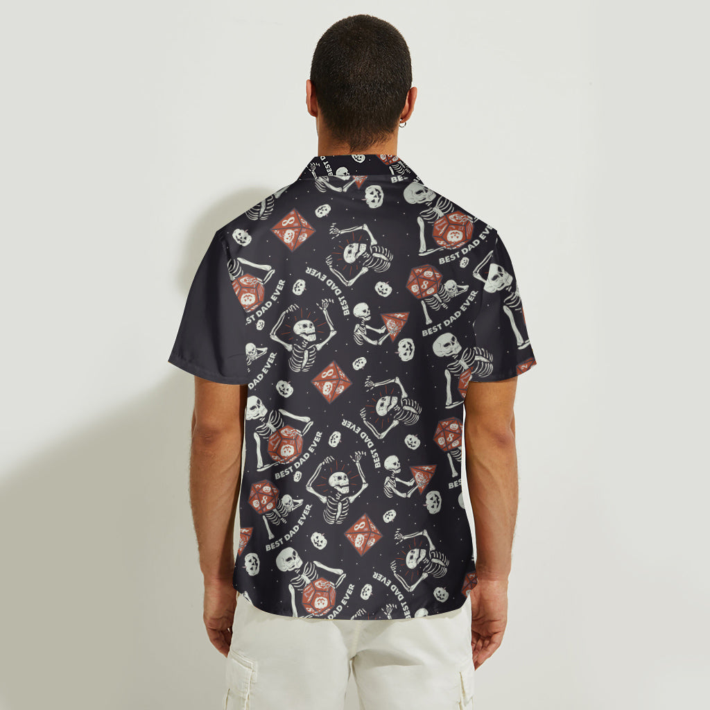 Like A Regular Dad But Cooler - Personalized RPG Hawaiian Shirt