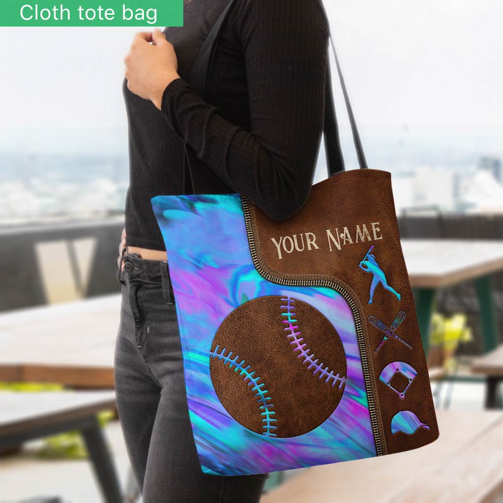 Baseball Personalized Tote Bag