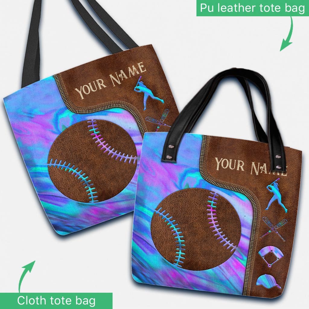 Baseball Personalized Tote Bag