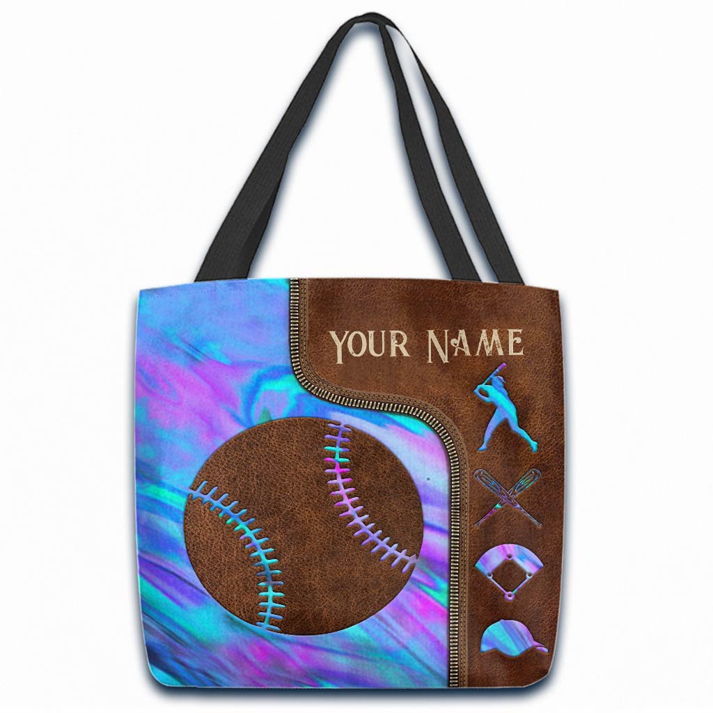 Baseball Personalized Tote Bag