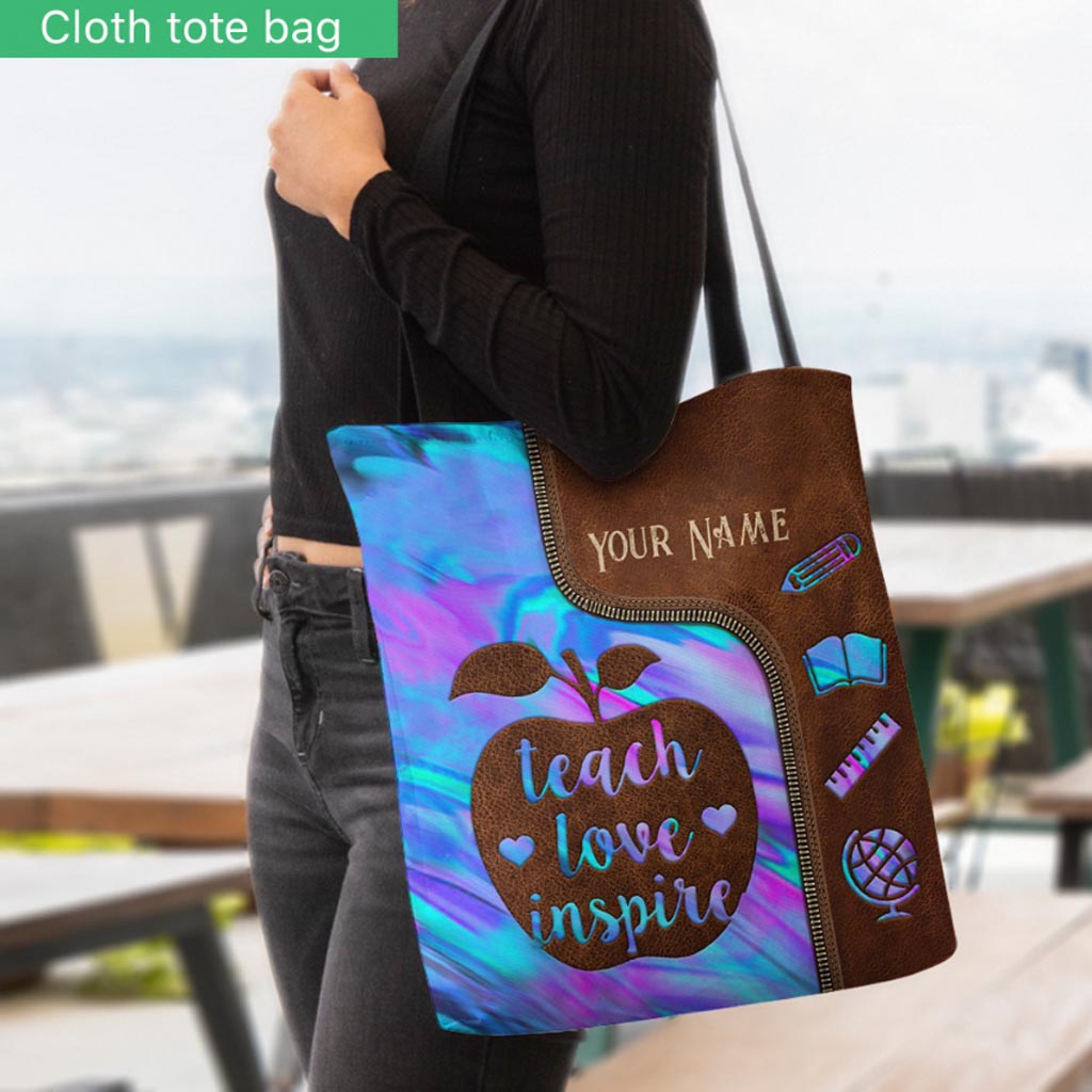 Teacher Personalized Tote Bag