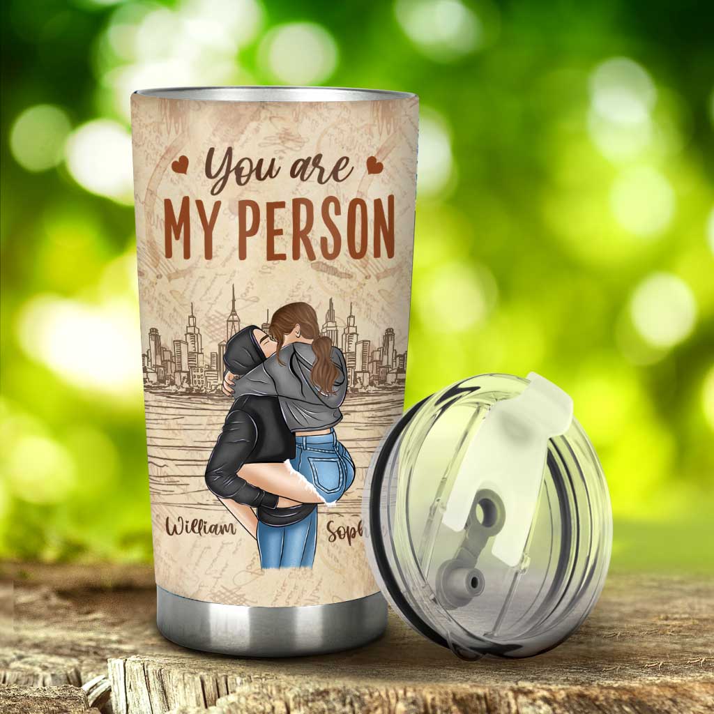 You Are My Person - Personalized Couple Tumbler
