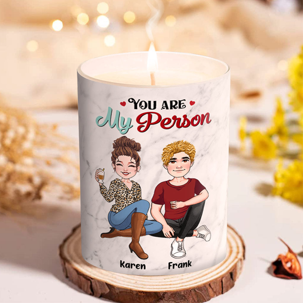 Thank You For Being My Unpaid Therapist - Personalized Bestie Candle With Wooden Lid