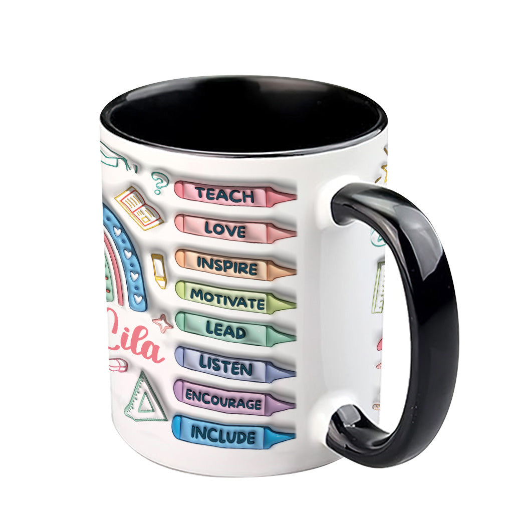 Merci d'être un professeur exceptionnel ! – Mug personnalisé pour enseignants