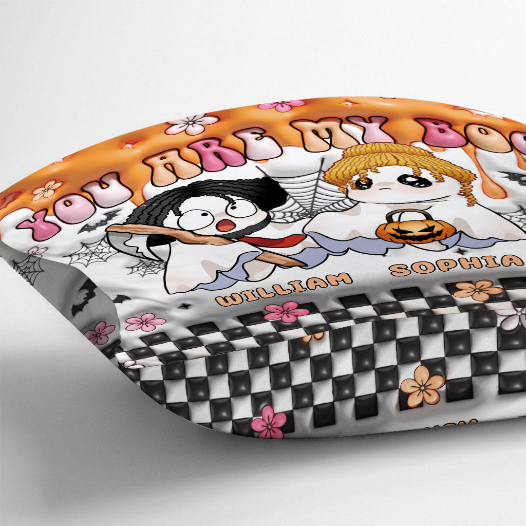 You Are My Boo - Personalized Couple Throw Pillow