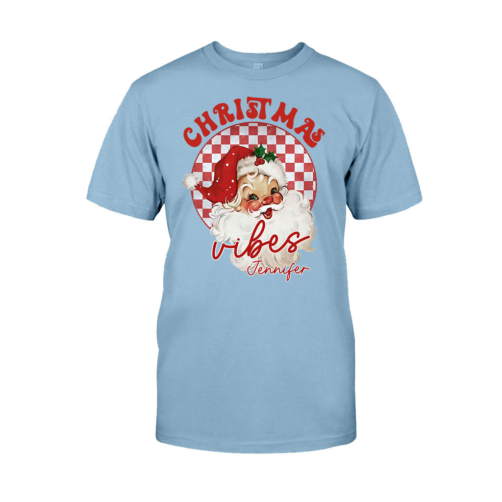 Christmas Vibes - Personalized Christmas T-shirt And Hoodie