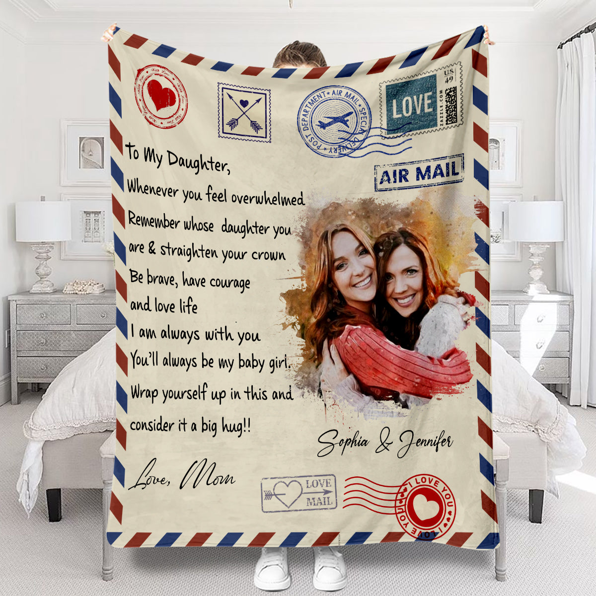 Je suis toujours avec toi - Couverture personnalisée pour fille