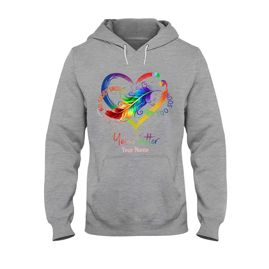 Dein Leben zählt – Personalisiertes T-Shirt und Hoodie zur Suizidprävention