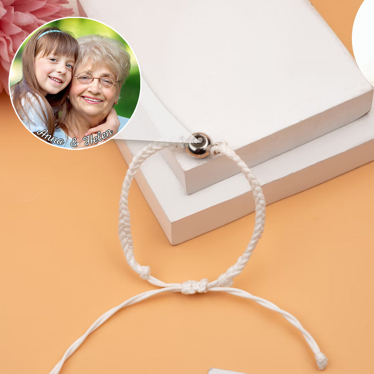 My Grandkids - Gift for grandma - Personalized Projection Bracelet