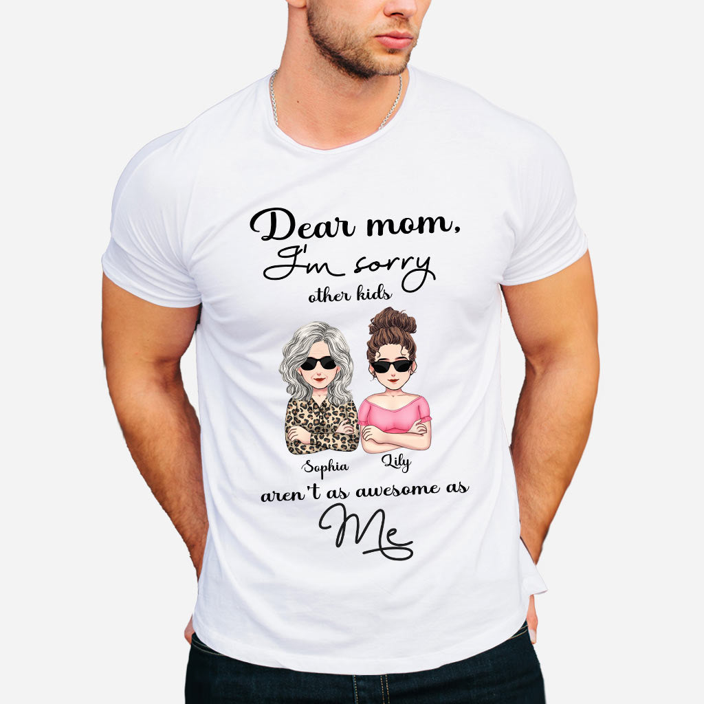 Dear Mom - Personalized Mother T-shirt And Hoodie
