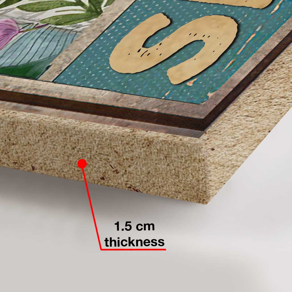 Lâchez prise - Toile et affiche de yoga