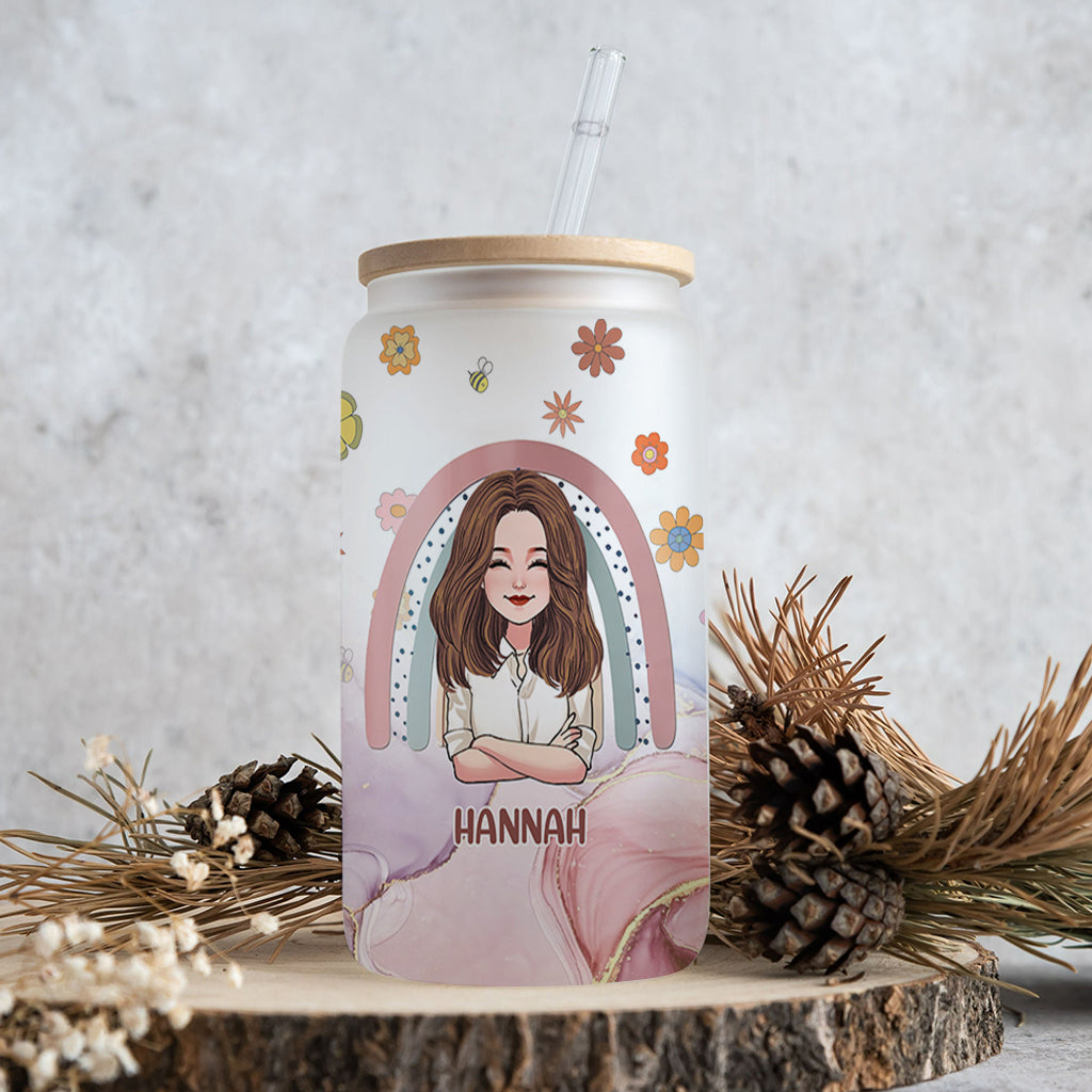 Tears Of My Students - Personalized Teacher Can Glass