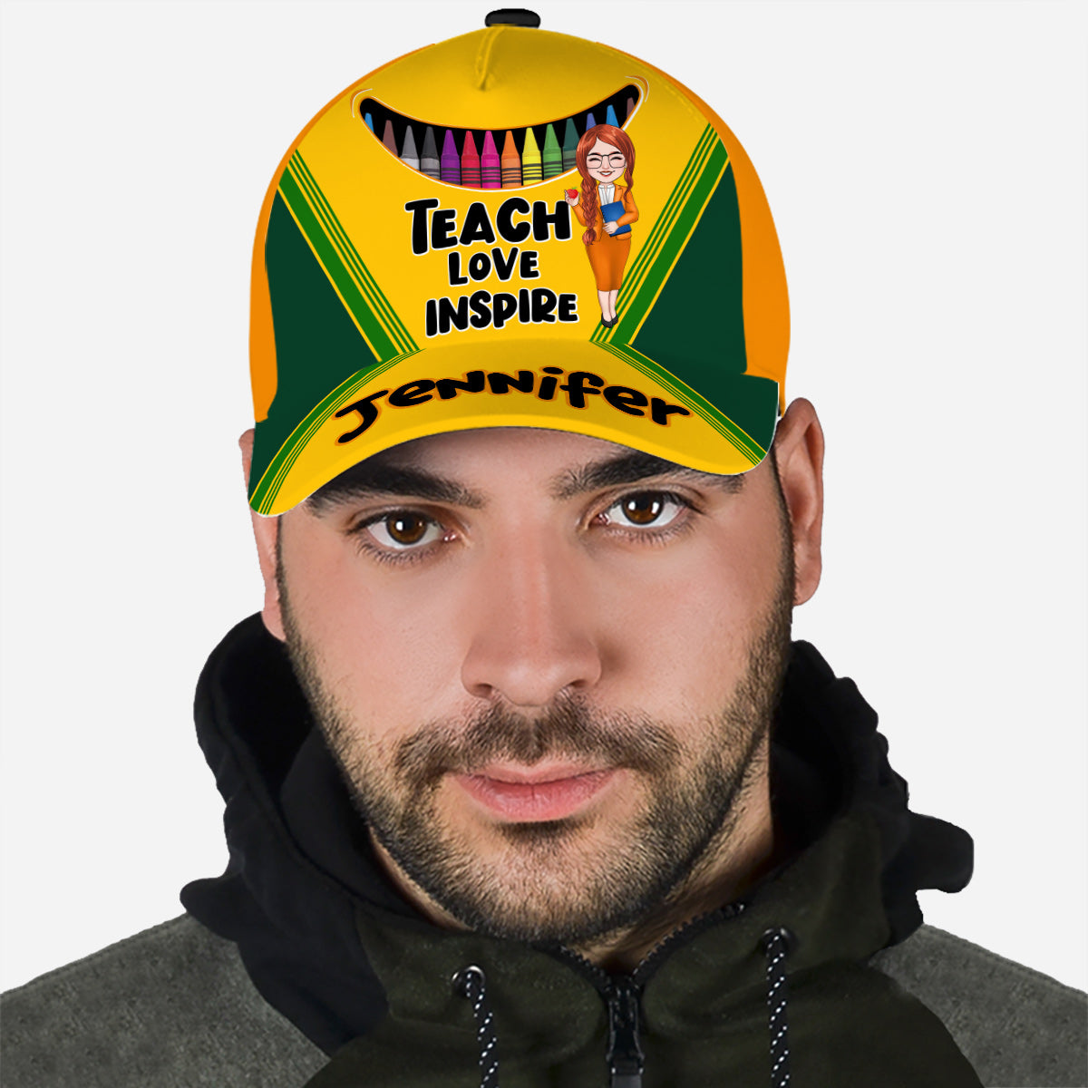 Teach Love Inspire - Personalized Teacher Classic Cap