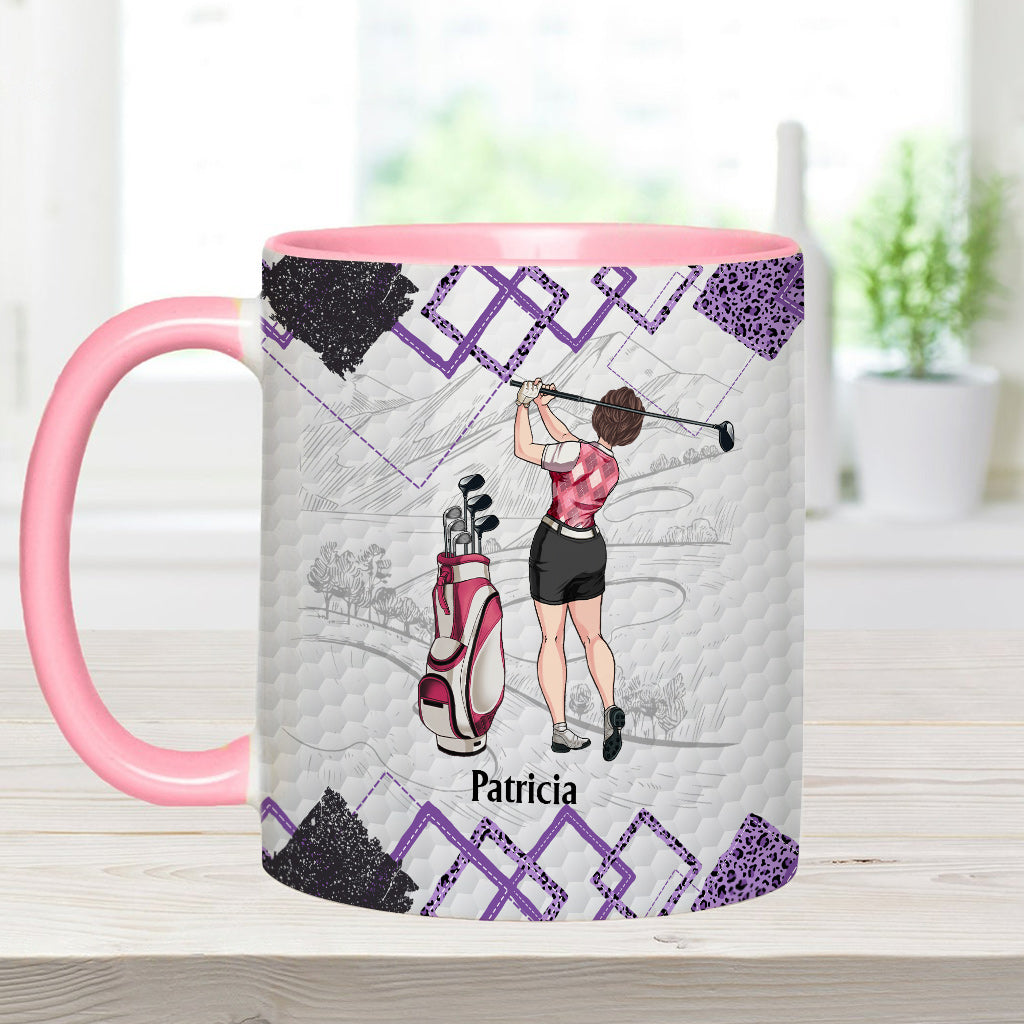 Cours de golf - Cadeau de golf pour elle, petite amie, épouse, fille - Mug personnalisé