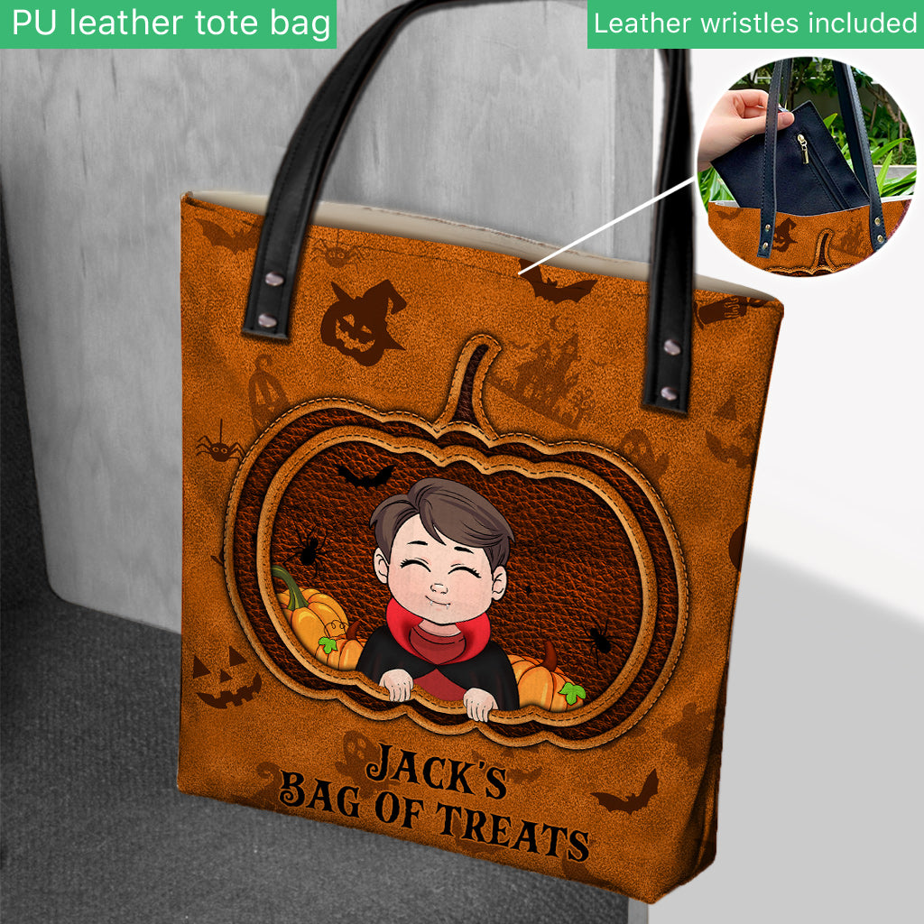 Bag Of Treats - Personalized Family Tote Bag