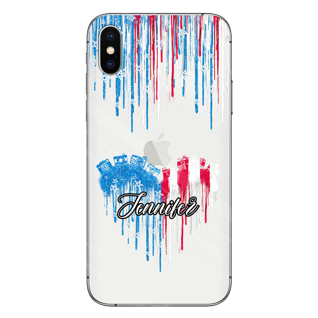 Love Photography - Personalized Photography Clear Phone Case