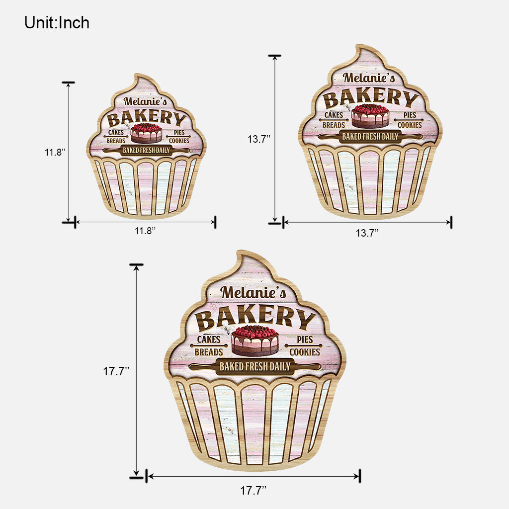 Just A Girl Who Loves Baking - Personalized Baking Wood Sign