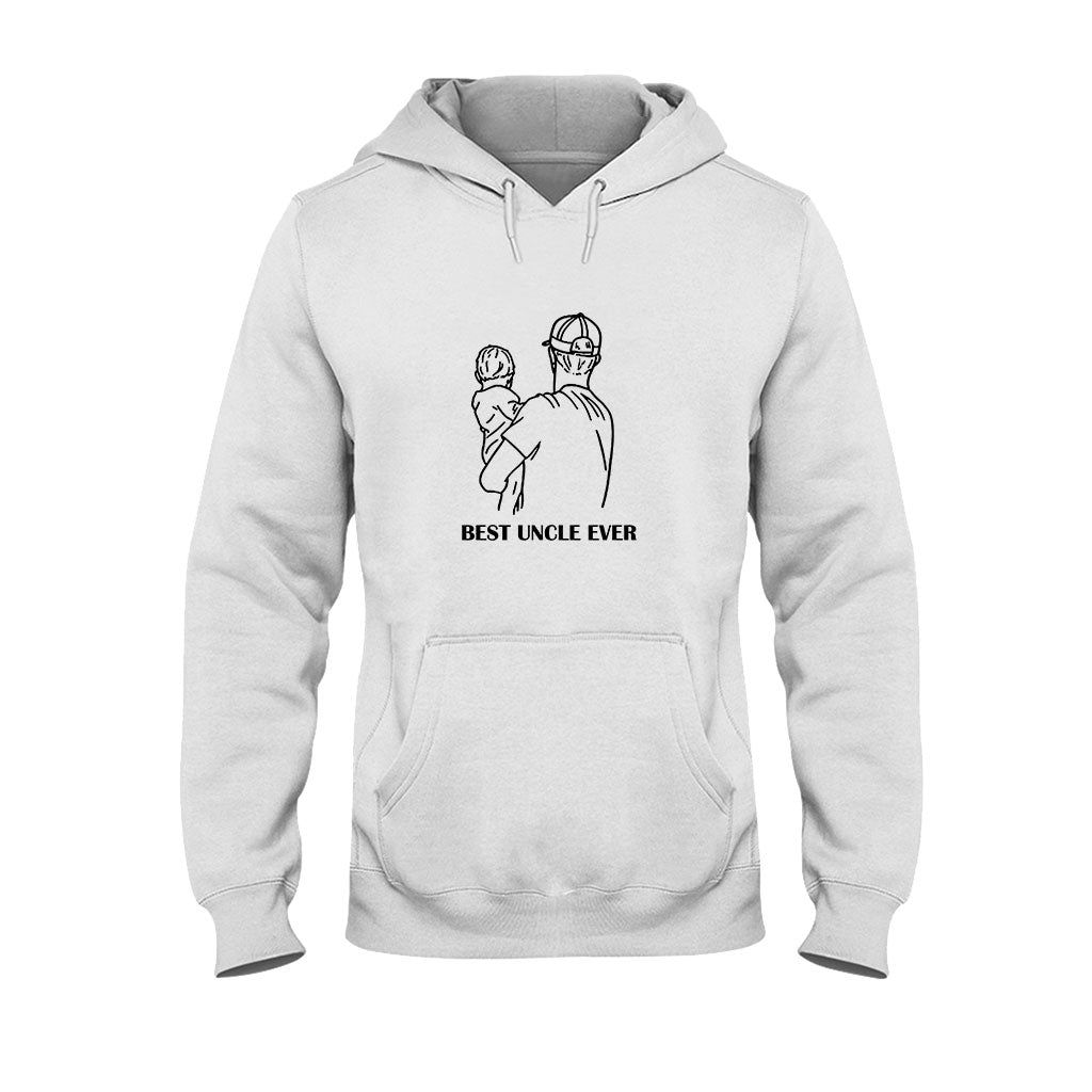 Meilleur oncle du monde - Cadeau pour tonton - T-shirt et sweat à capuche personnalisés