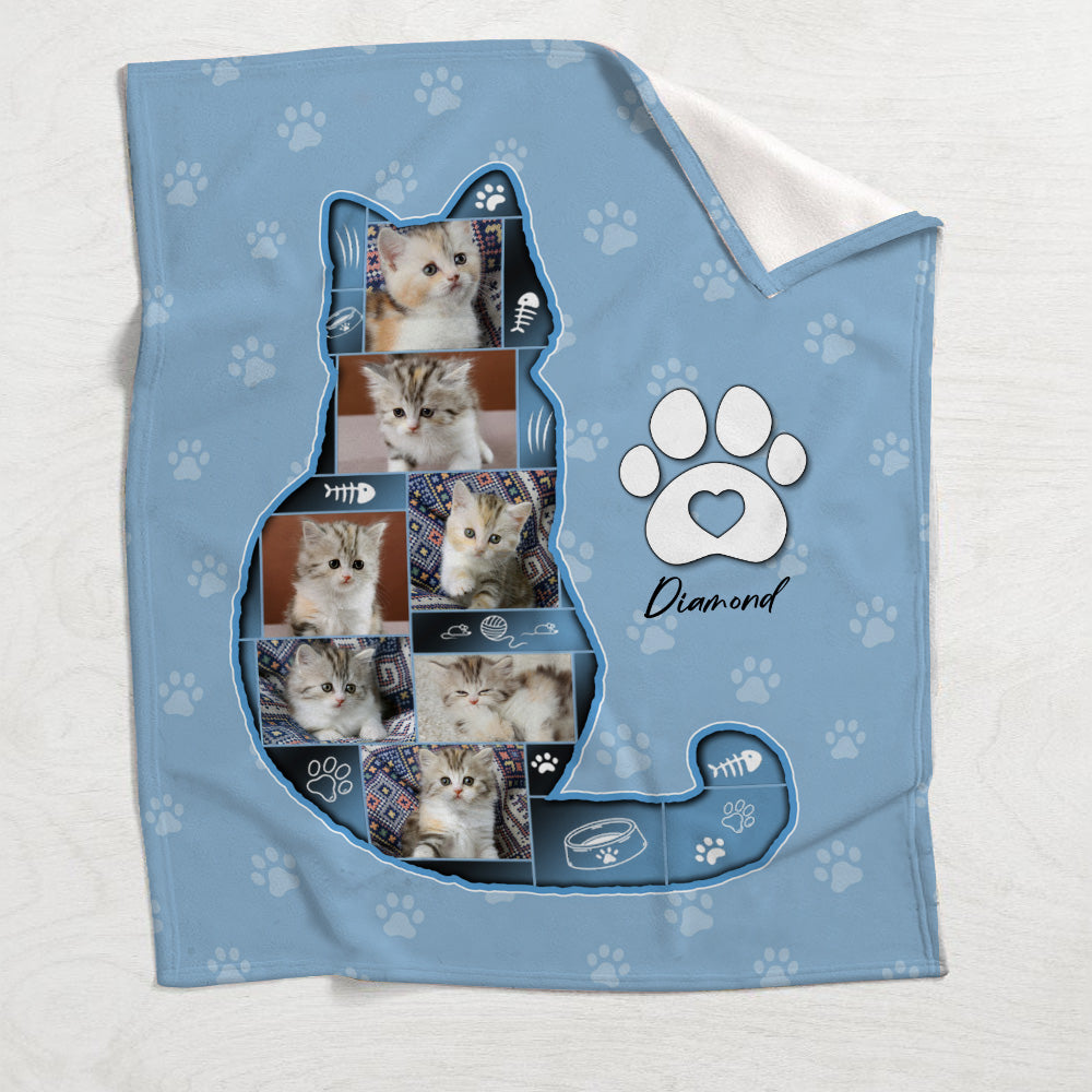 Couverture personnalisée pour chat - Amoureux des chats