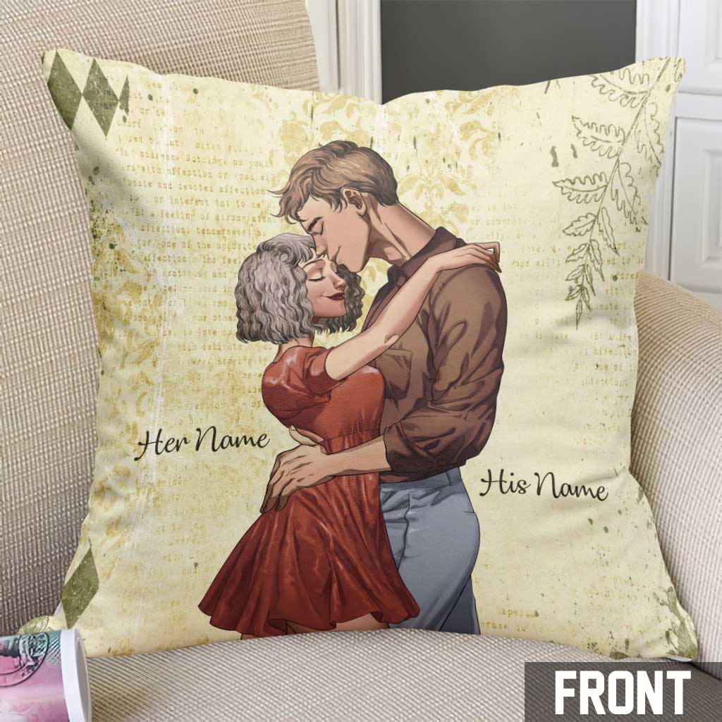 So I Can Kiss You Anytime I Want - Personalized Couple Throw Pillow