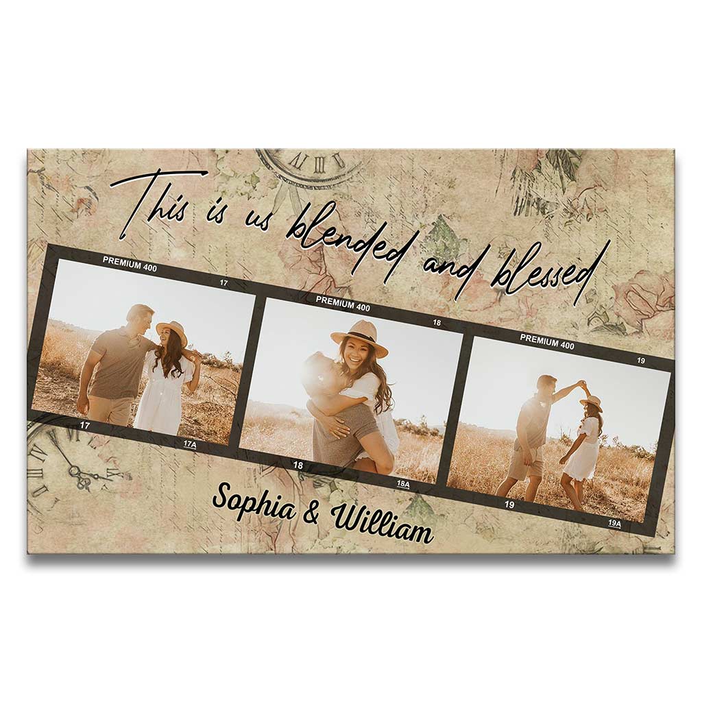 This Is Us - Personalized Couple Canvas And Poster