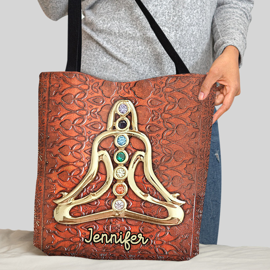 Namaste - Personalized Yoga Tote Bag