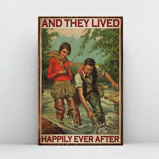 Happily Ever After - Fishing Poster 112021