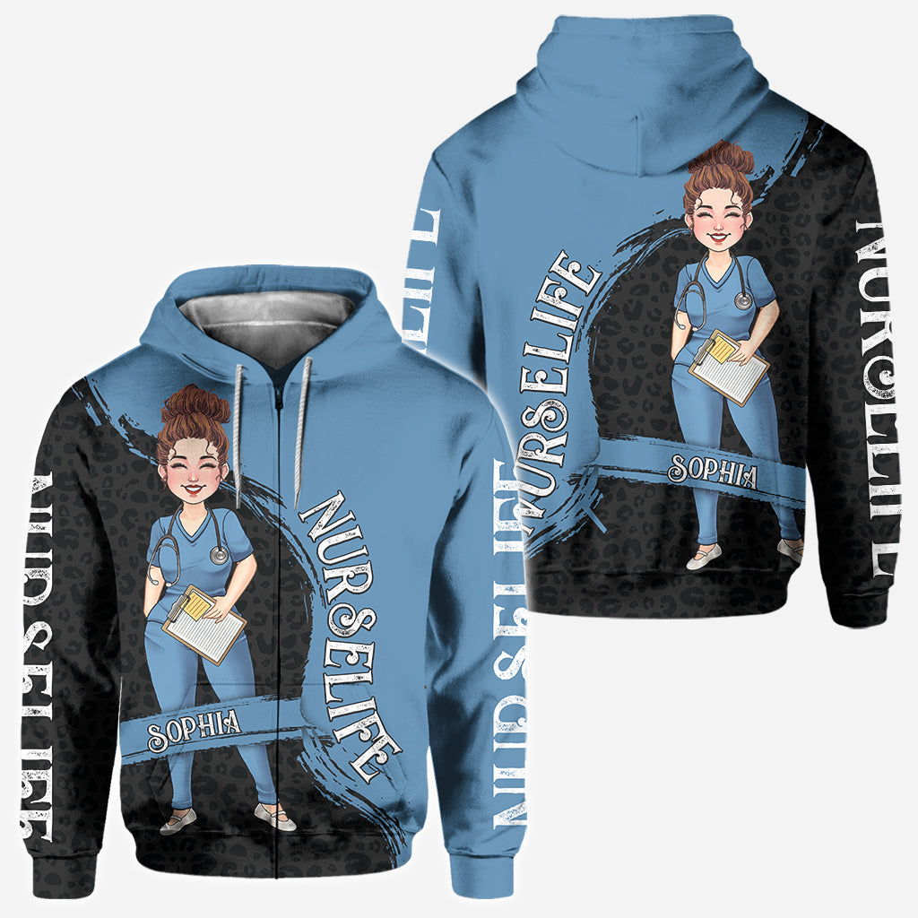 The Nurse Life - Nurse gift for mom, her, wife, girlfriend, friend - Personalized All Over Shirt