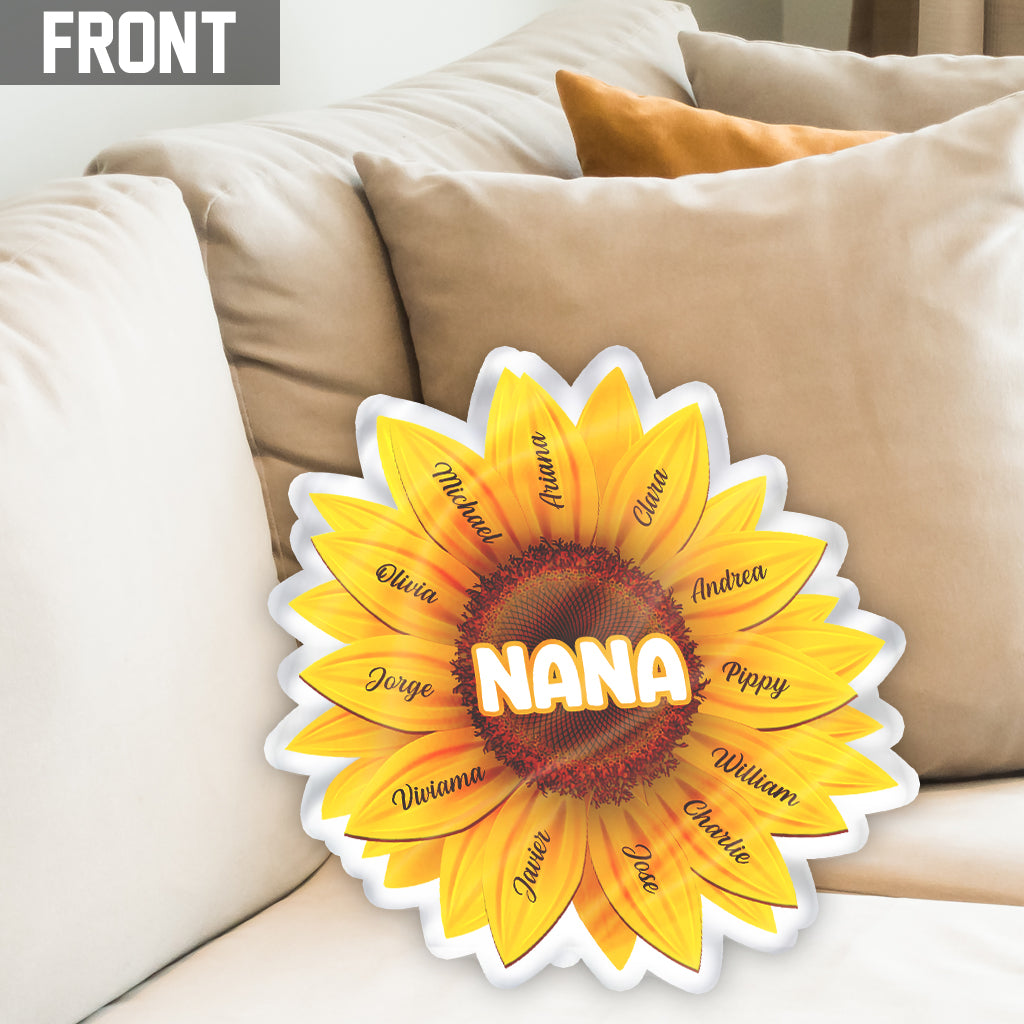 Die beste Oma aller Zeiten – personalisiertes Kissen in Oma-Form