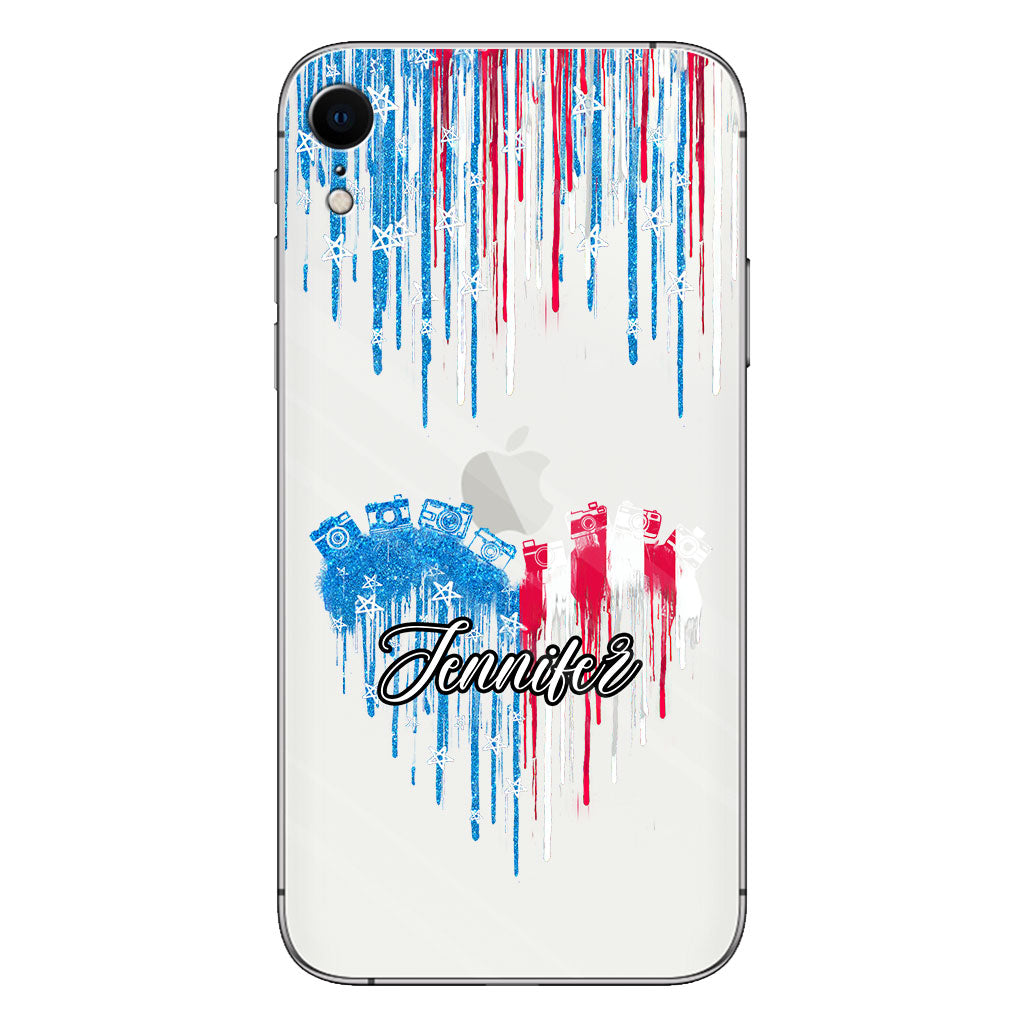 Love Photography - Personalized Photography Clear Phone Case