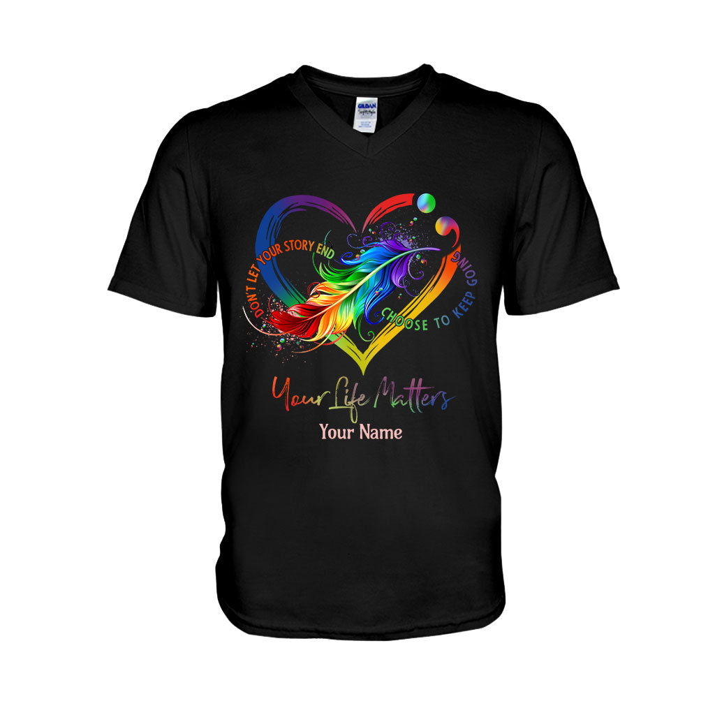 Dein Leben zählt – Personalisiertes T-Shirt und Hoodie zur Suizidprävention