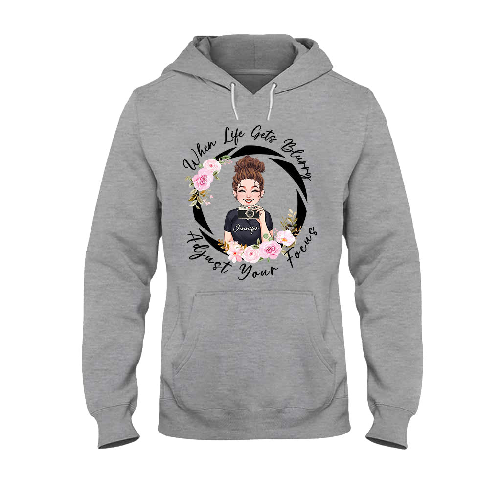 Ajustez votre mise au point - T-shirt et sweat à capuche personnalisés pour la photographie