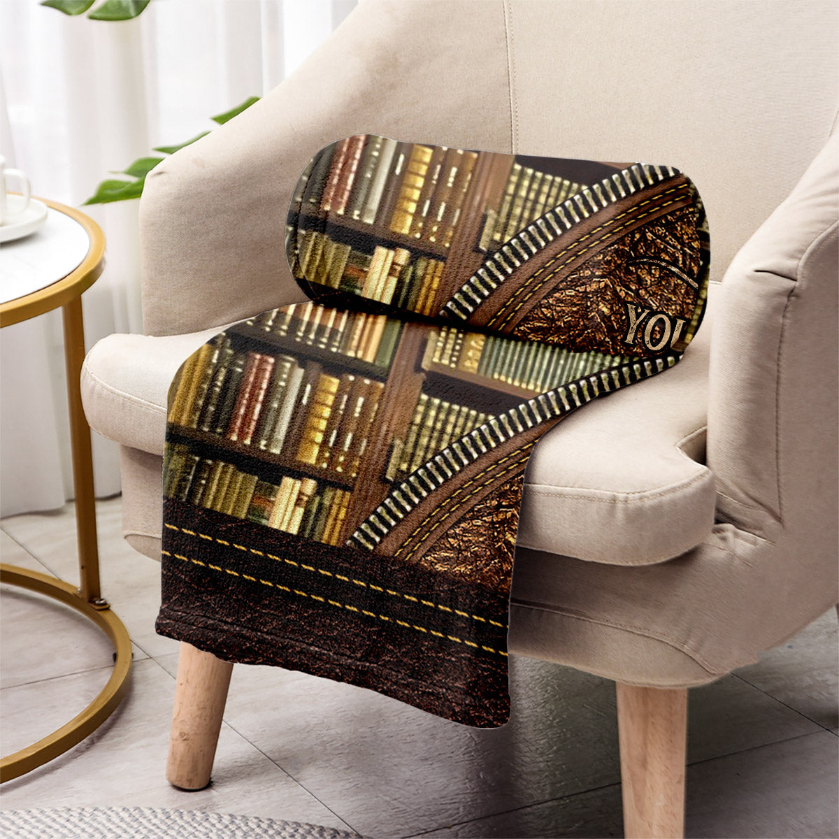 Couverture personnalisée pour bibliothécaire - Bibliothèque