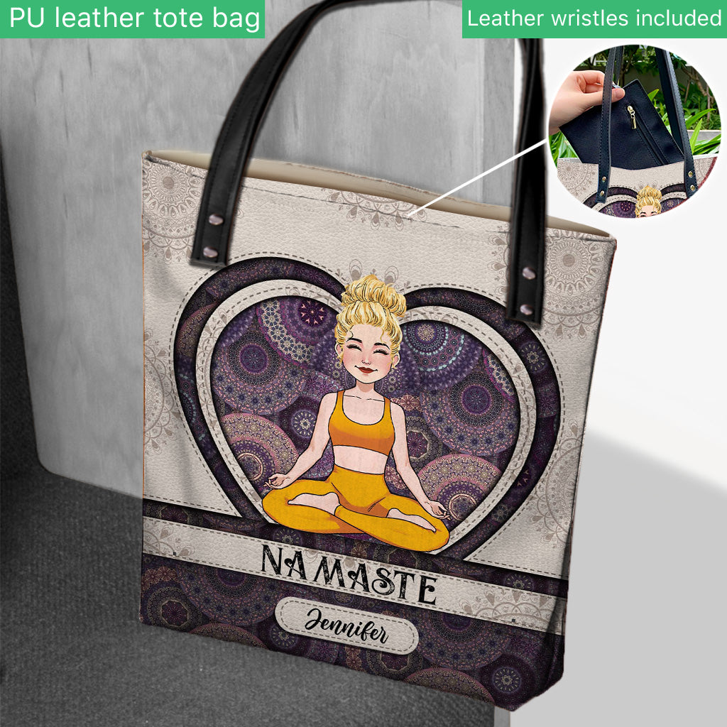 Namaste - Personalized Yoga Tote Bag