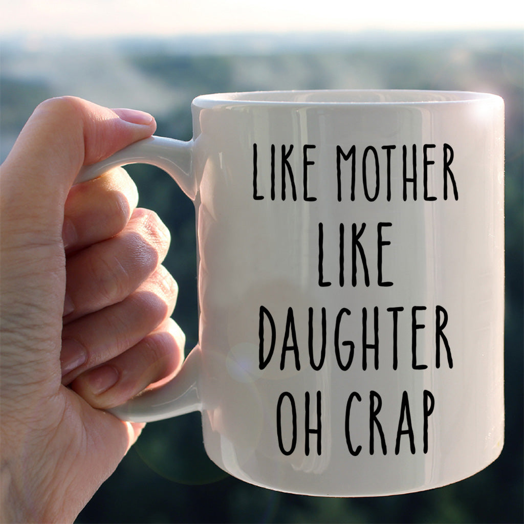 Like Father Like Daughter - Personalized Father Mug