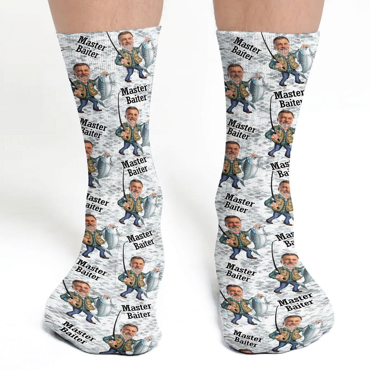 Chaussettes de pêche personnalisées Master Baiter