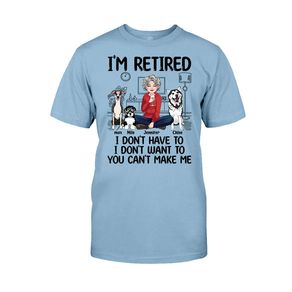Je suis retraité - T-shirt et sweat à capuche personnalisés pour retraités