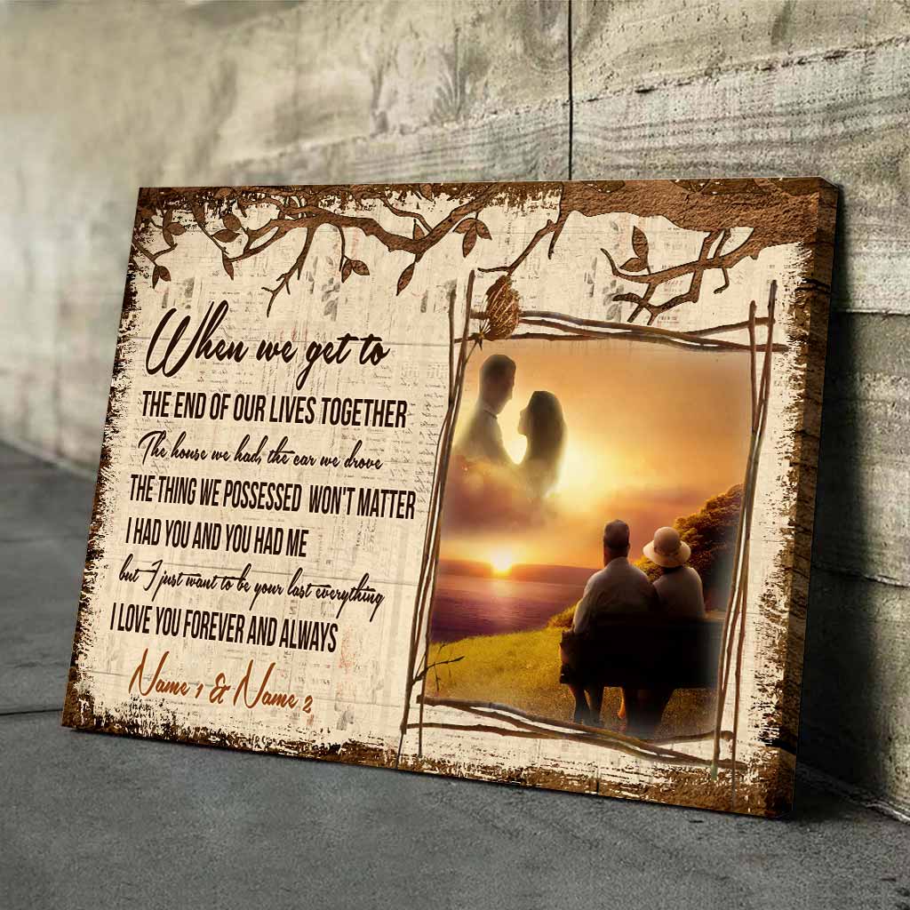 Forever And Always - Personalized Couple Poster