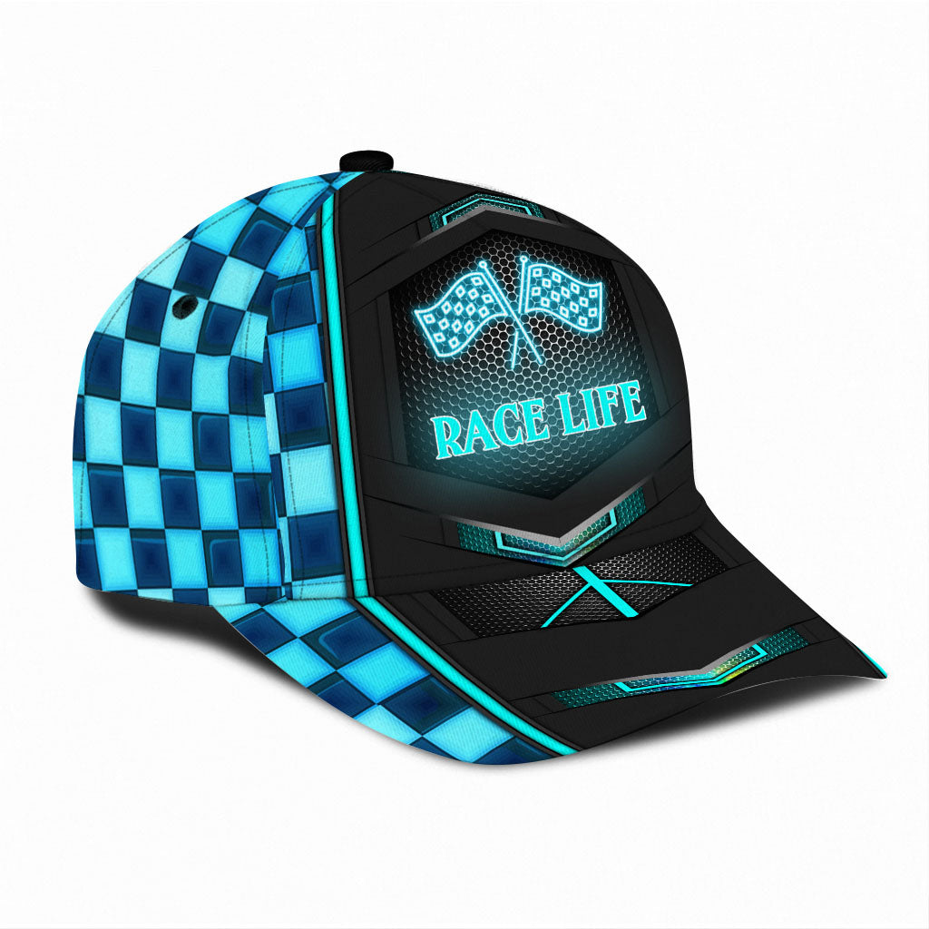 Race Life Cap With Printed Vent Holes