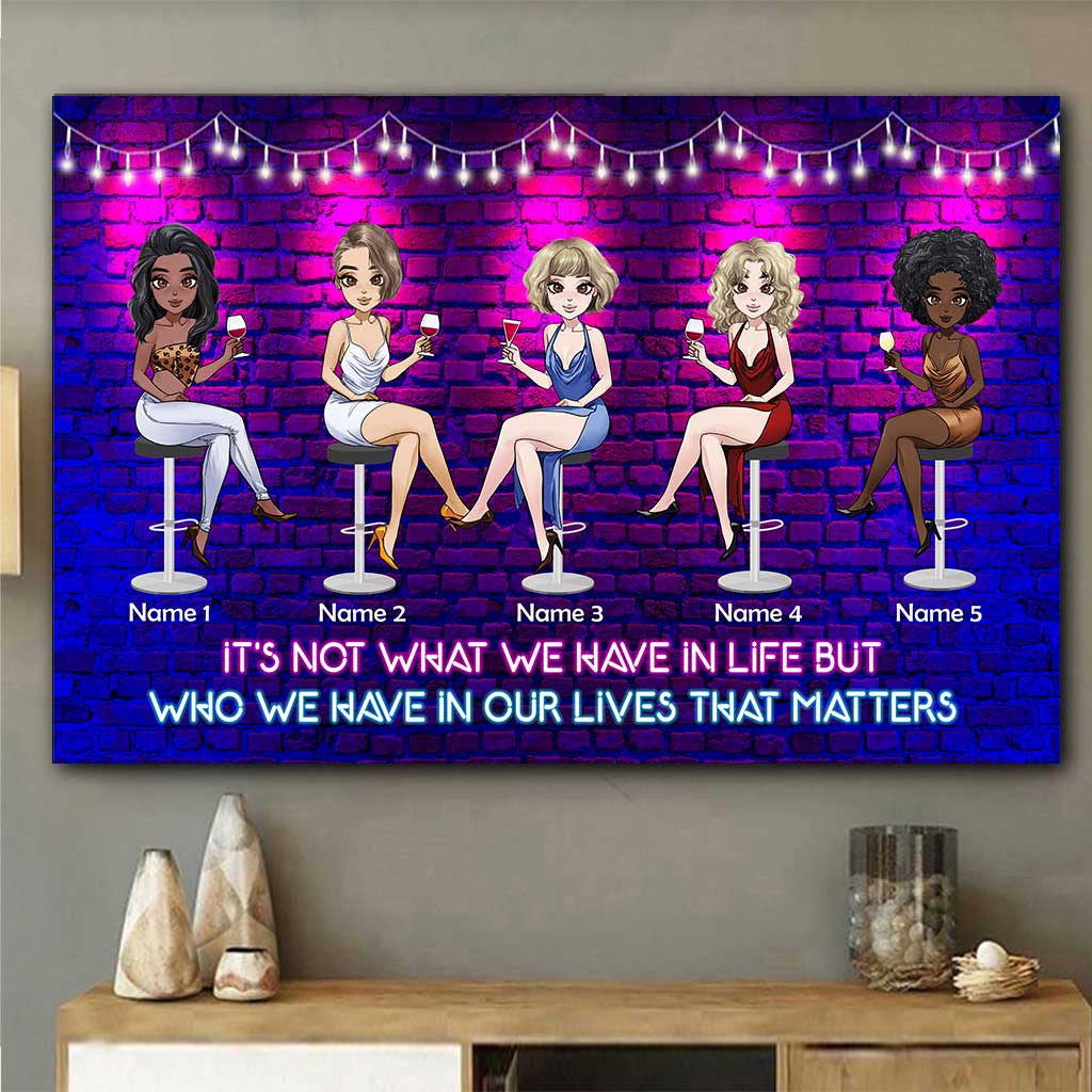 Best Friends - Personalized Bestie Poster