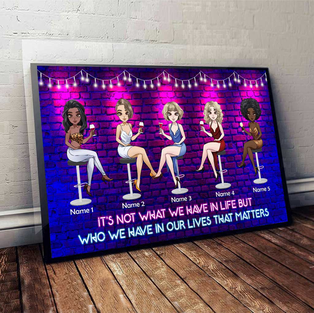 Best Friends - Personalized Bestie Poster