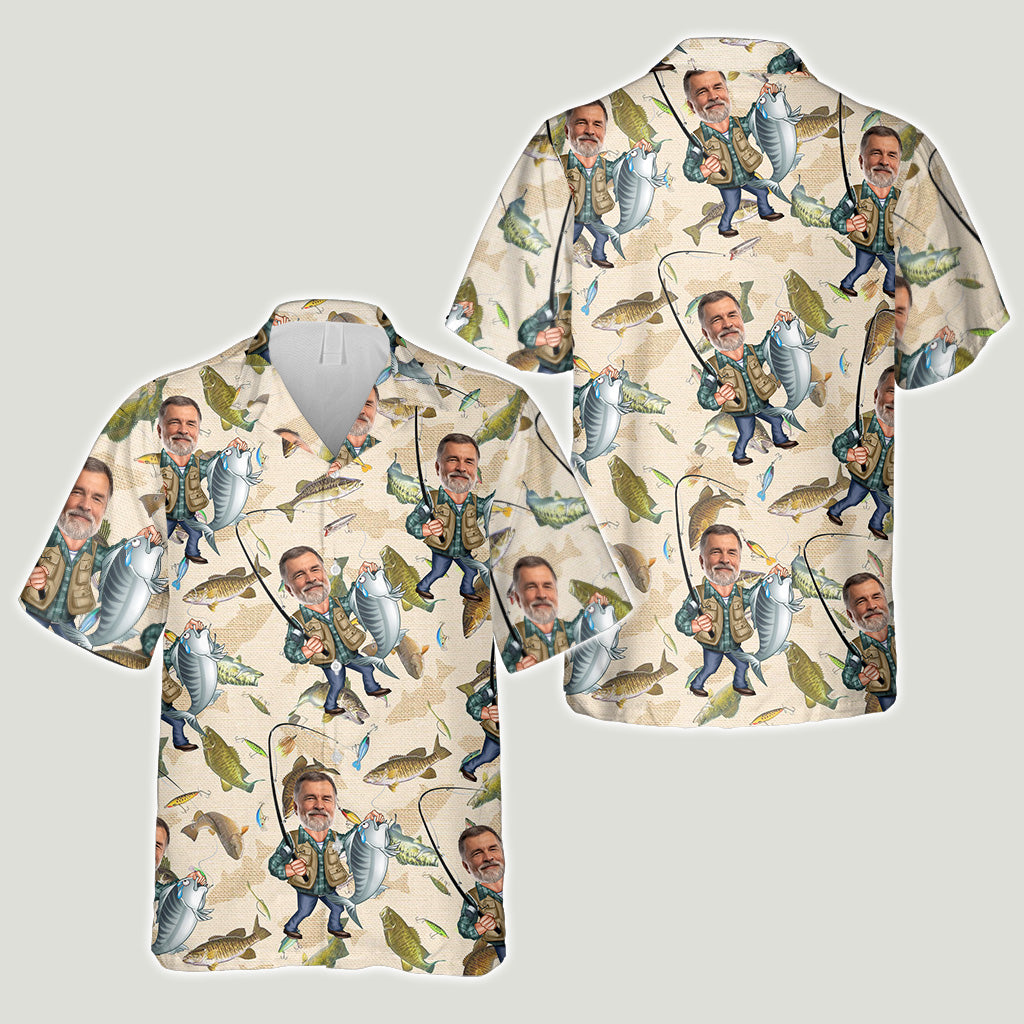 Fishing Shirt - Personalized Fishing Hawaiian Shirt