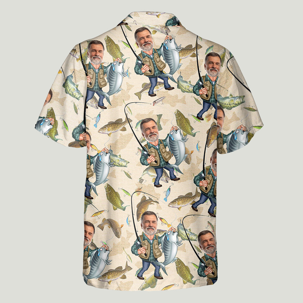 Fishing Shirt - Personalized Fishing Hawaiian Shirt