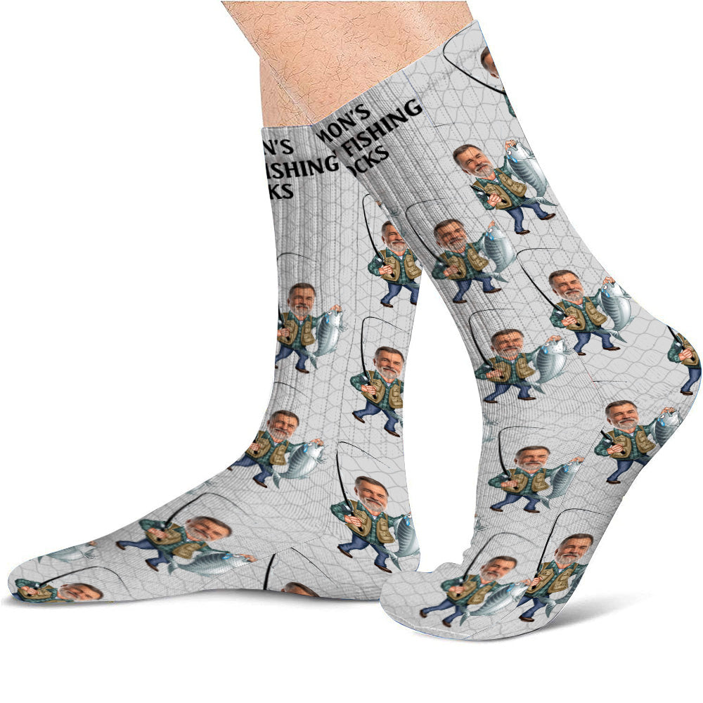 Lucky Fishing Socks - Personalized Fishing Socks