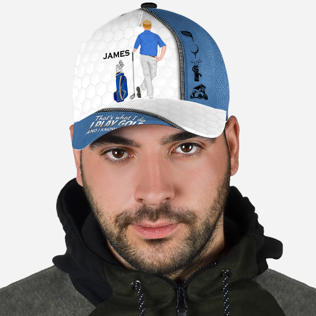 The Golf Course Is Calling And I Must Go - Personalized Golf Classic Cap