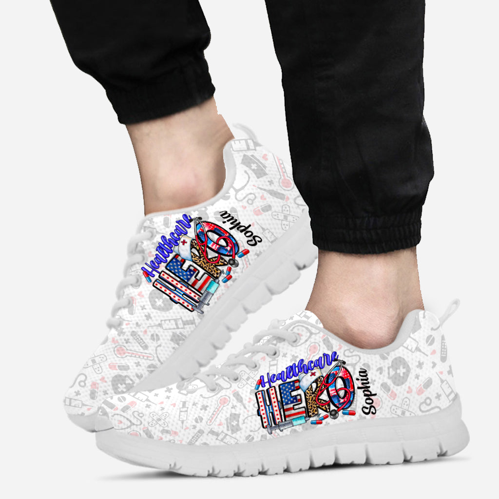 Héros des soins de santé - Baskets personnalisées pour infirmières