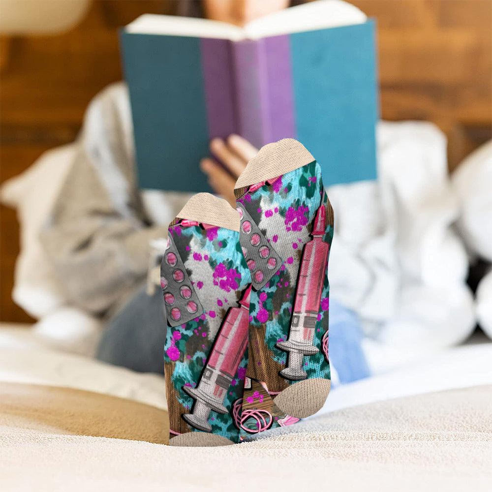 Nurse Life - Personalized Nurse Socks